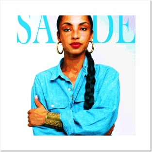 Elegant Sade Adu Posters and Art